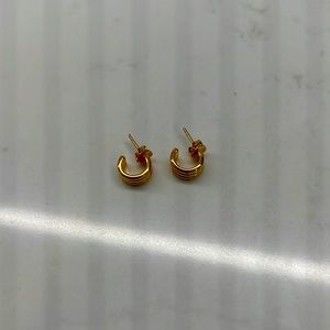 Missoma Mini huggie - Gold vermeil